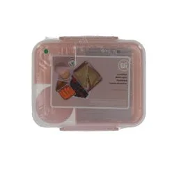 Excellent Houseware Lunchbox Met Dressingbeker 3 Assorti