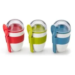 Joie On The Go Yoghurt Beker 3 Assorti -Keukengerei Verkoop 101 0158 2 1 1