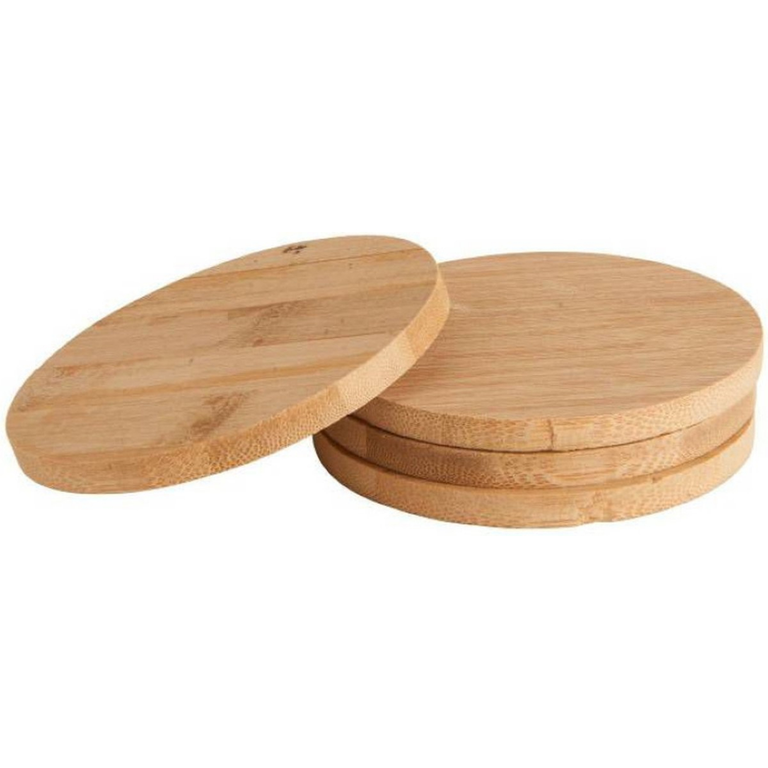 Excellent Houseware Glazenonderzetters Ø6,5 Cm 4 Stuks 2 Excellent Houseware Glazenonderzetters Ø6,5 Cm 4 Stuks - Afbeelding 2