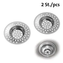 Westmark Gootsteenzeefjes RVS 7 Cm 2 Stuks -Keukengerei Verkoop 101 0877 2 1 1