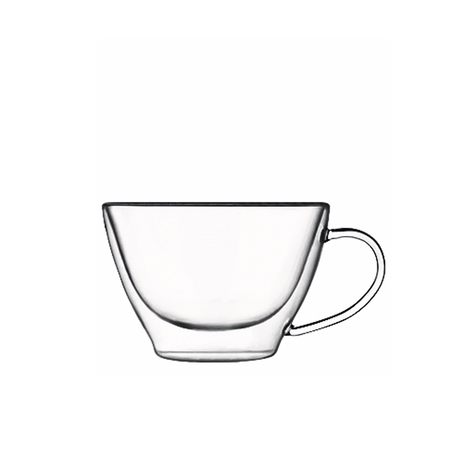 Luigi Bormioli Mok Dubbelwandig Laag Model 38,5 Cl Set Van 2 1 Luigi Bormioli Mok Dubbelwandig Laag Model 38,5 Cl Set Van 2