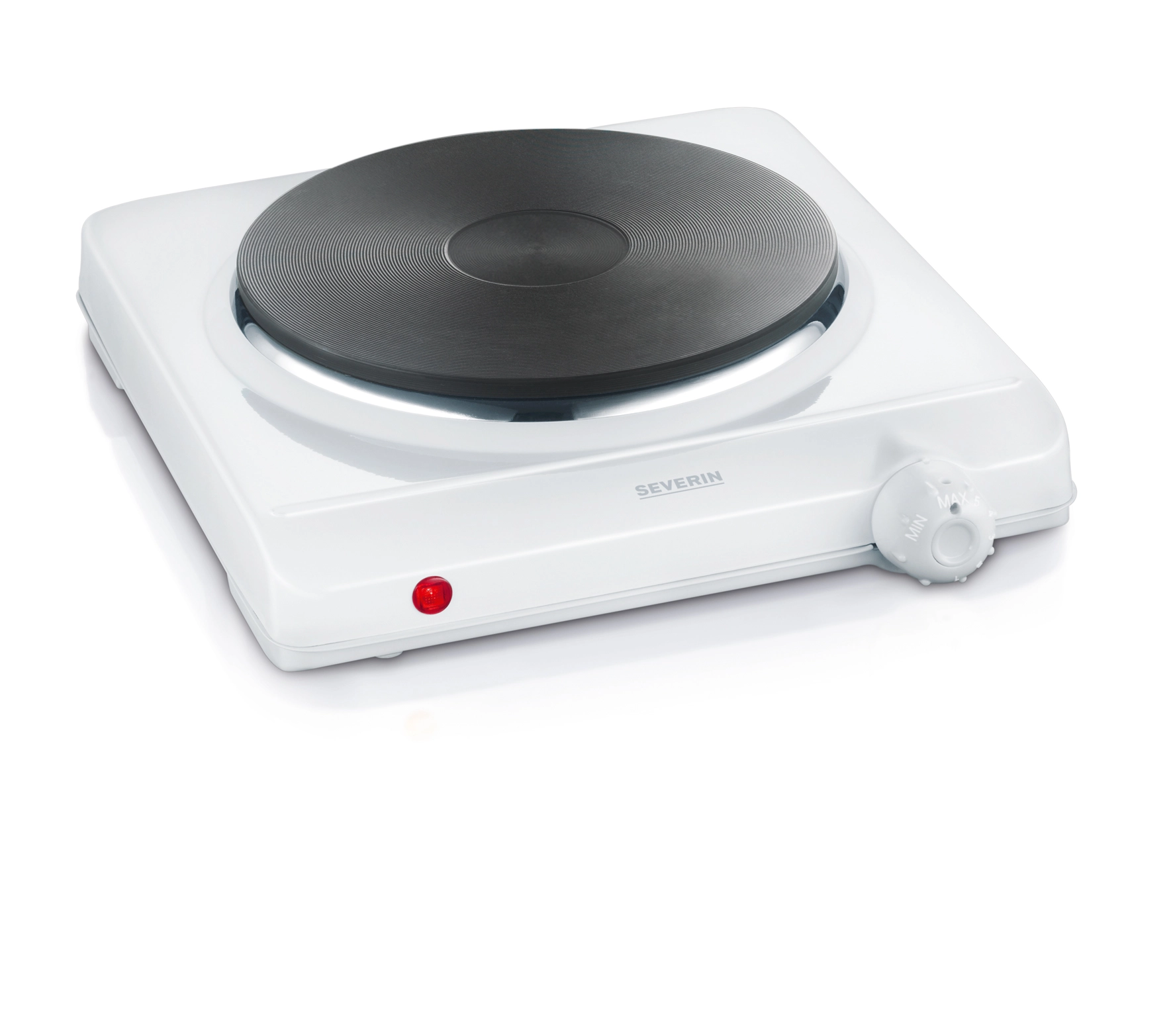 Severin Enkele Kookplaat 1500 W Wit KP 1091 1 Severin Enkele Kookplaat 1500 W Wit KP 1091