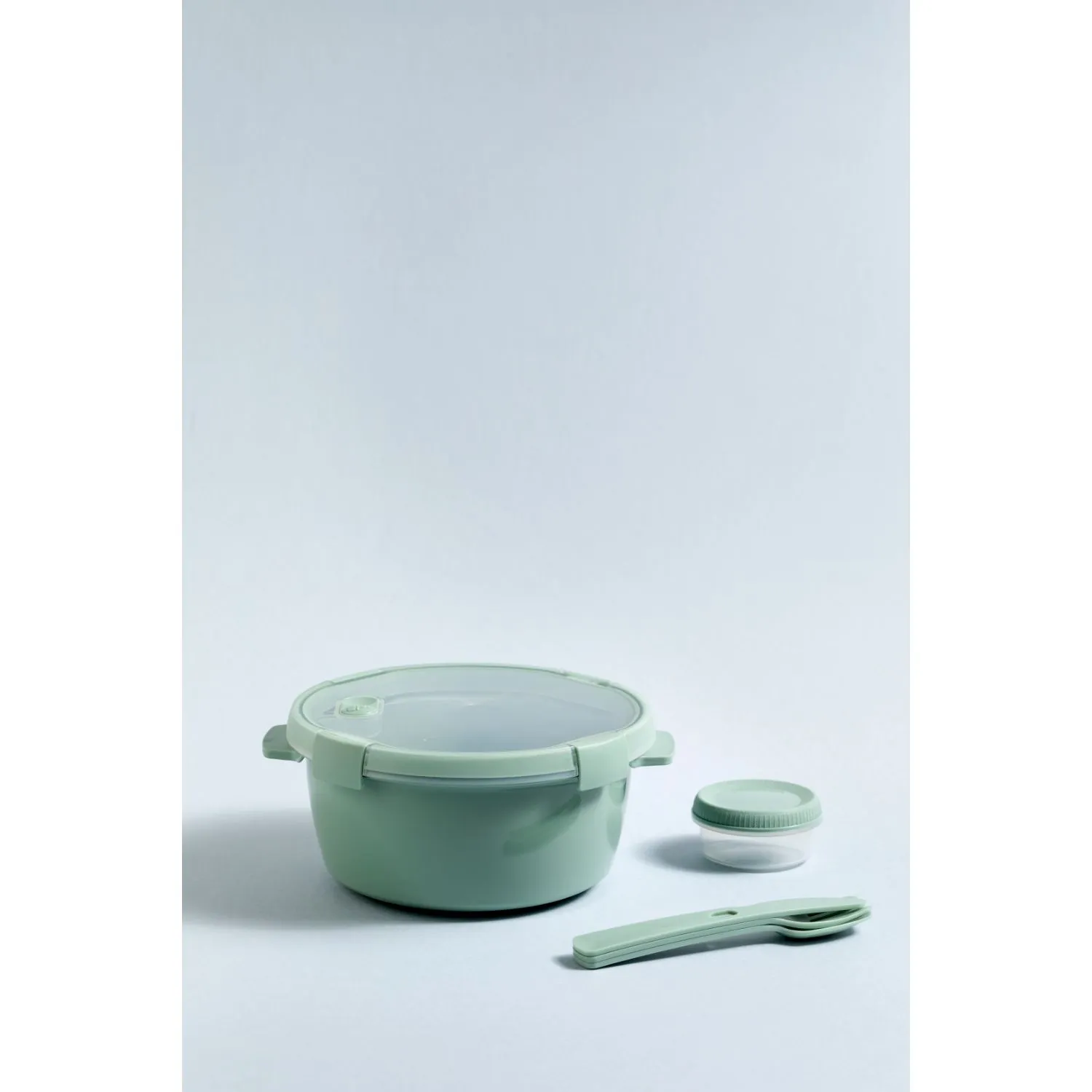 Curver Smart To Go Eco Lunchset Rond 1,6L 4 Curver Smart To Go Eco Lunchset Rond 1,6L - Afbeelding 4