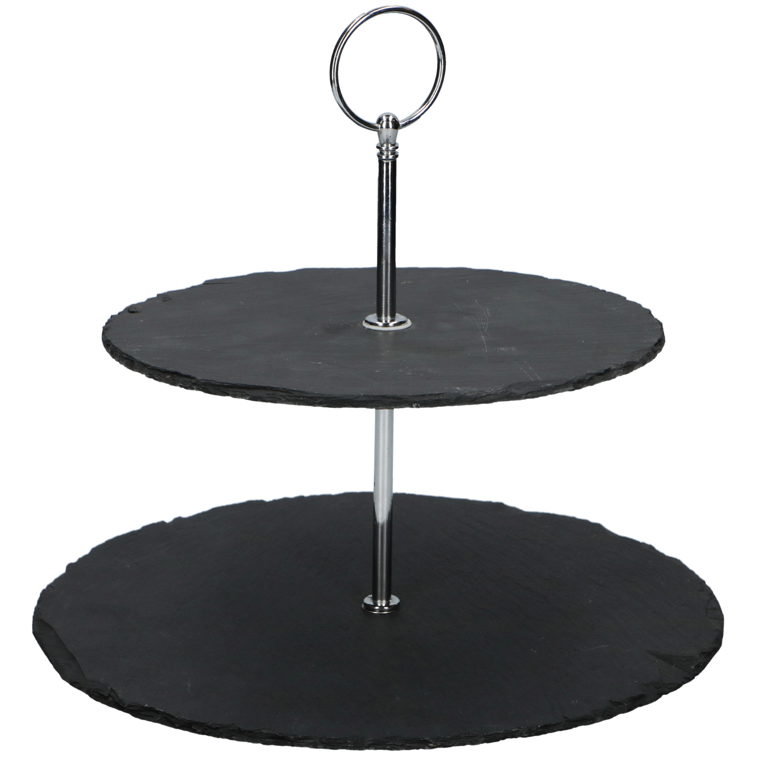 Alpina Etagère 2 Laags Leisteen 25 X 24 Cm 1 Alpina Etagère 2 Laags Leisteen 25 X 24 Cm