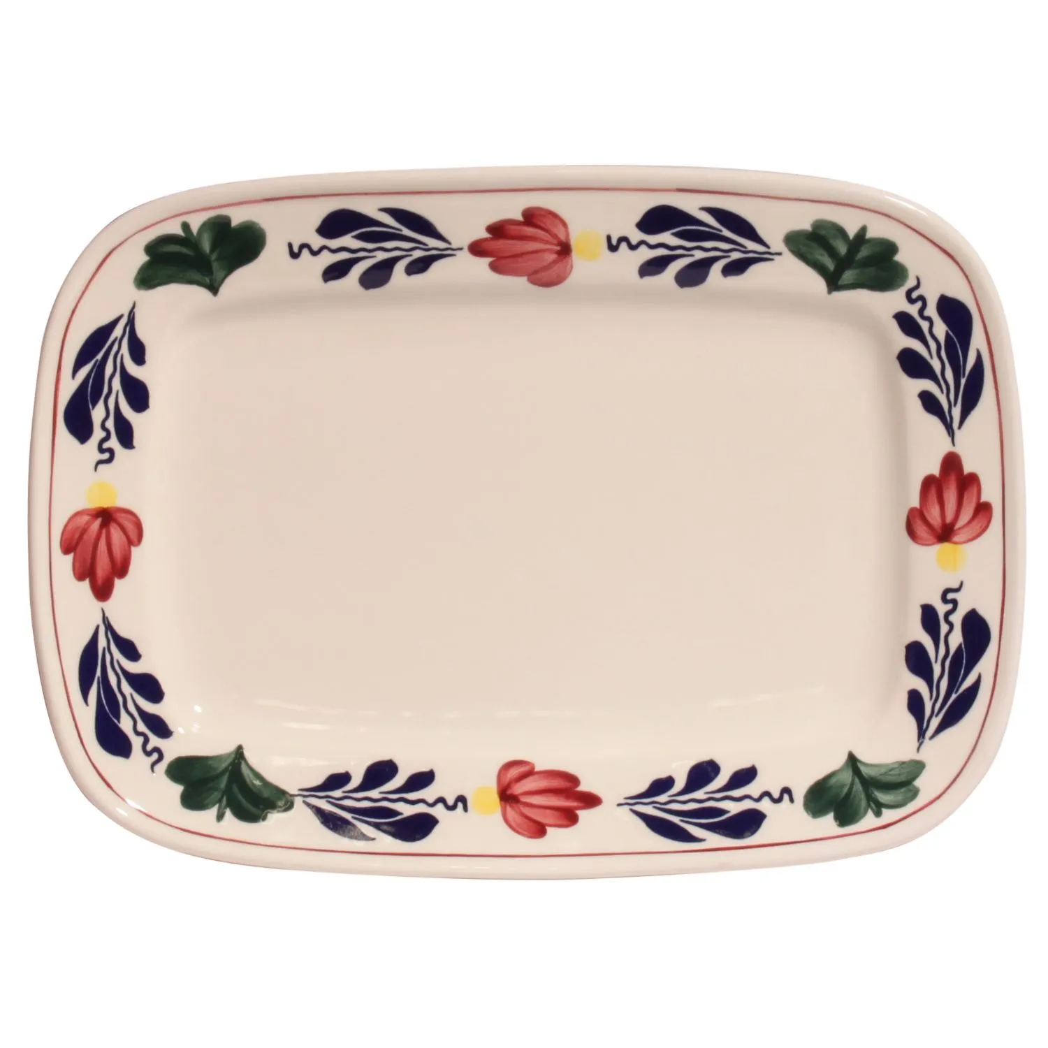 Royal Boch Boerenbont Schaal 25X18Cm 1 Royal Boch Boerenbont Schaal 25X18Cm