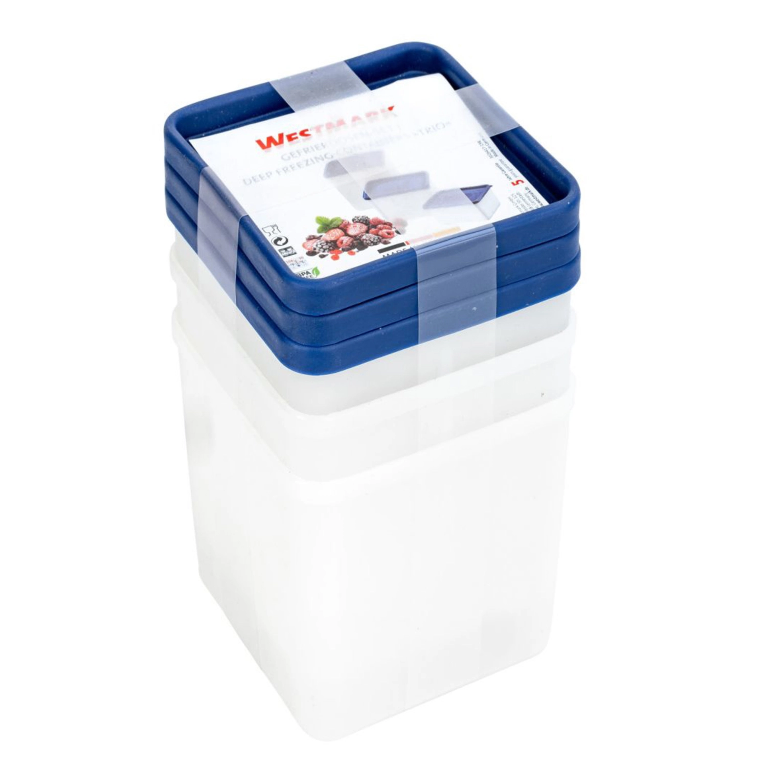 Westmark Diepvriesdozen 0,75 Liter 3 Stuks 1 Westmark Diepvriesdozen 0,75 Liter 3 Stuks