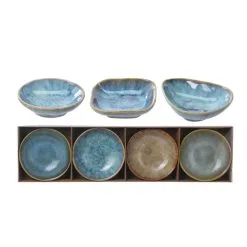 Excellent Houseware Snackschaaltjes Rustiek 4 Stuks 3 Assorti 8 Excellent Houseware Snackschaaltjes Rustiek 4 Stuks 3 Assorti -Keukengerei Verkoop 101 2485 5 1