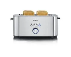 Severin Broodrooster Voor 4 Sneetjes XXL MetBagelfunctie AT 2512 -Keukengerei Verkoop 101 2512 3 1