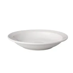 Merkloos Diep Bord 21.5 Cm Porselein Wit