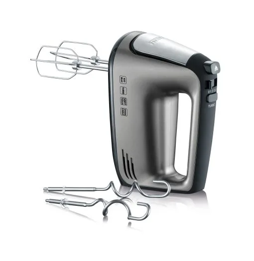 Severin Handmixer 400W Grijs Metallic HM 3832 2 Severin Handmixer 400W Grijs Metallic HM 3832 -Keukengerei Verkoop 101 3832 1 2