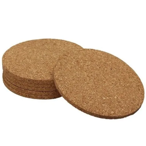 Excellent Houseware Glasonderzetter Kurk 6 Stuks Ø10 X 3 Mm -Keukengerei Verkoop 101 4000 1 3