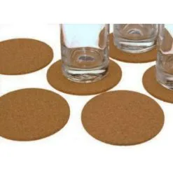 Excellent Houseware Glasonderzetter Kurk 6 Stuks Ø10 X 3 Mm -Keukengerei Verkoop 101 4000 3 1