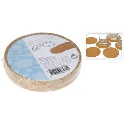 Excellent Houseware Glasonderzetter Kurk 6 Stuks Ø10 X 3 Mm -Keukengerei Verkoop 101 4000 4 1