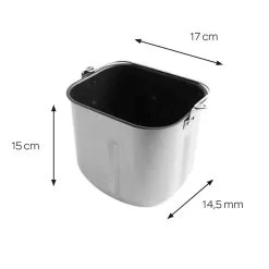 Inventum Broodbakmachine BM55 800 Gr Zwart -Keukengerei Verkoop 101 4097 3 1