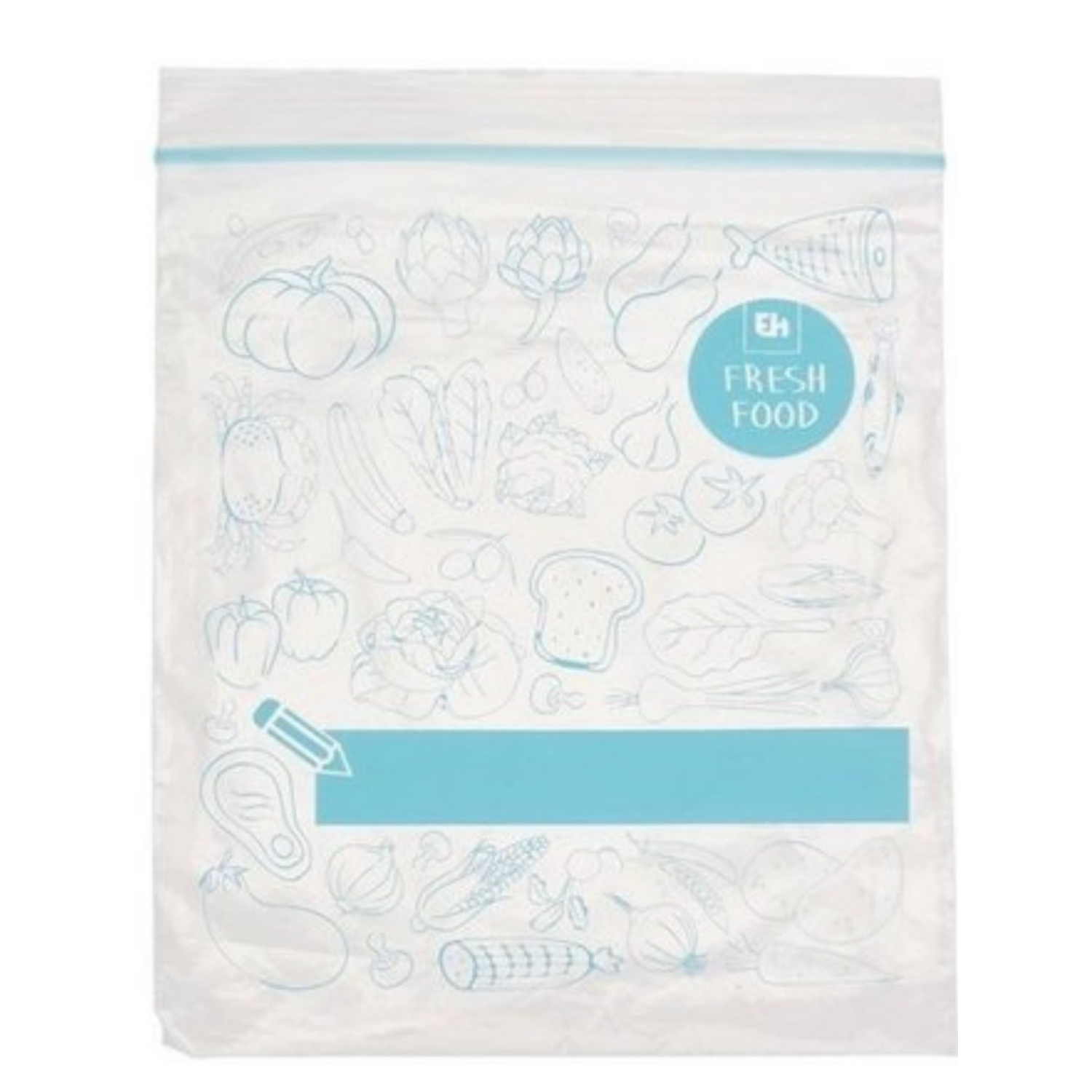 Excellent Houseware Vershoudzakken 1 Liter 20 Stuk S 2 Excellent Houseware Vershoudzakken 1 Liter 20 Stuk S - Afbeelding 2