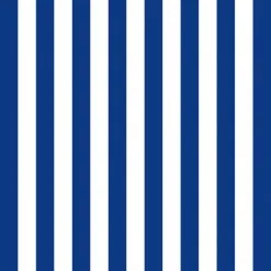 Ambiente Servetten 33 Cm Strepen Navy Blauw FSC Mix