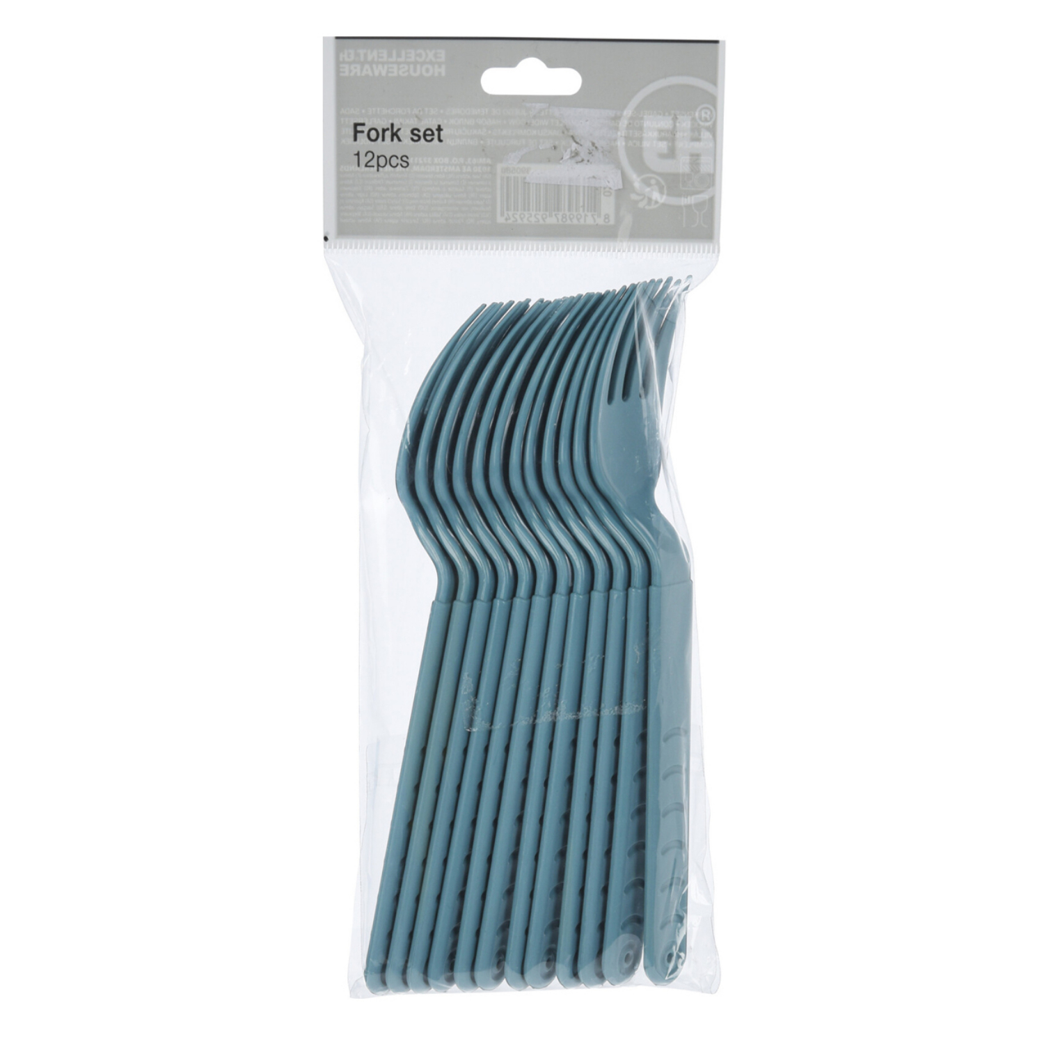 Excellent Houseware Vorkenset 18,5 Cm 12 Stuks 3 Excellent Houseware Vorkenset 18,5 Cm 12 Stuks - Afbeelding 3