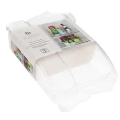 Excellent Houseware Koelkast Opbergbakken 3-delig