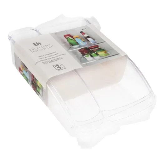 Excellent Houseware Koelkast Opbergbakken 3-delig -Keukengerei Verkoop 101 6503 1 2