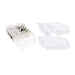 Excellent Houseware Koelkast Opbergbakken 3-delig -Keukengerei Verkoop 101 6503 3 1 1