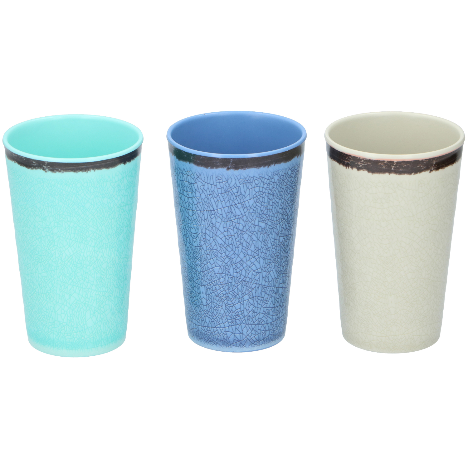 Drinkbeker 400 Ml 3Assorti Kunststof 1 Drinkbeker 400 Ml 3Assorti Kunststof