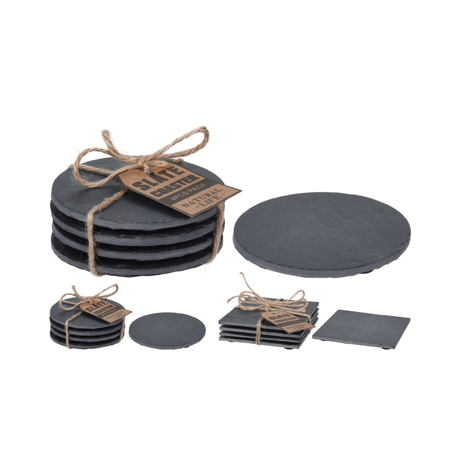 Onderzetters Leisteen Set A 4 1 Onderzetters Leisteen Set A 4