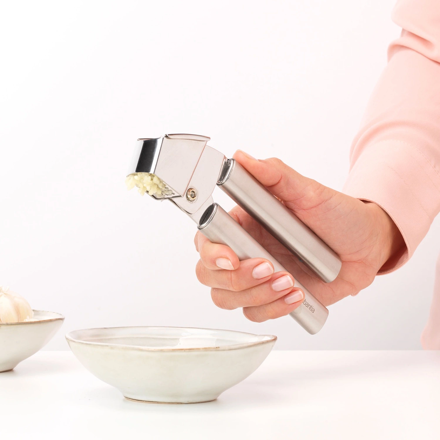 Brabantia Knoflookpers Rvs Profile 2 Brabantia Knoflookpers Rvs Profile - Afbeelding 2