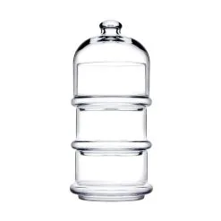 Pasabahce Voorraadpot Toren 3 Delig Glas