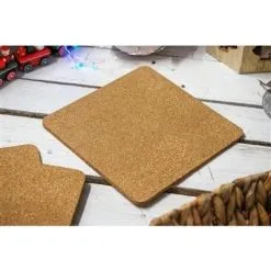 Onderzetter Kurk Set Van 3 19 X 19 Cm -Keukengerei Verkoop 101 9847 3 1