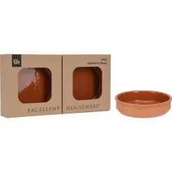 Excellent Houseware Tapasschalen Terracotta 2 Stuks 5 Excellent Houseware Tapasschalen Terracotta 2 Stuks -Keukengerei Verkoop 102 0030 3 1