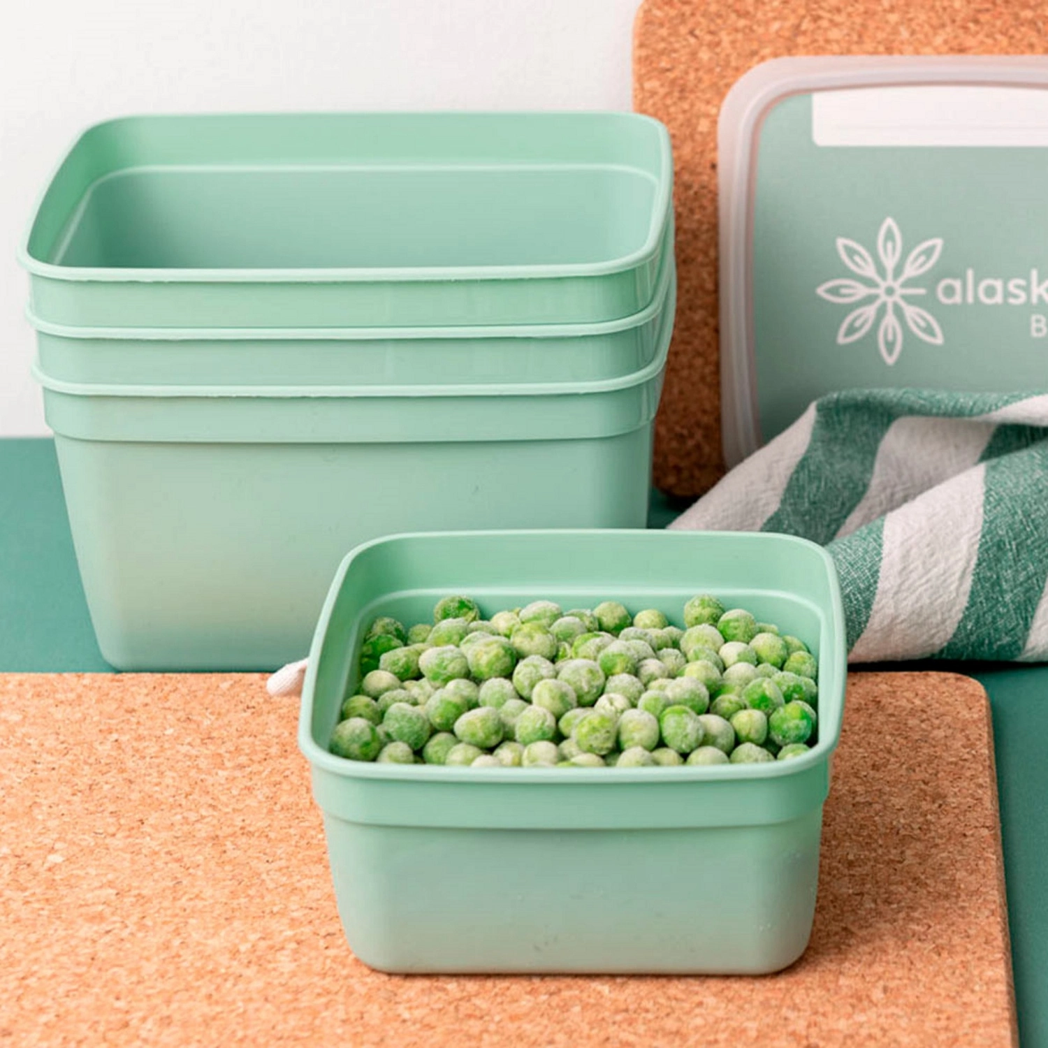 Dbp Alaska 3 Diepvriesdozen Rechthoekig 1.00 L 2 Dbp Alaska 3 Diepvriesdozen Rechthoekig 1.00 L - Afbeelding 2