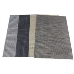 Placemat 30x45cm Poly Gevlochten Assorti