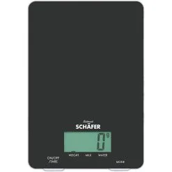 Schäfer Digitale Keukenweegschaal 90664 Zwart