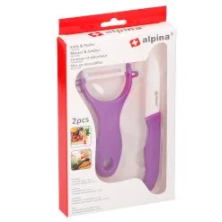 Alpina Mes & Dunschiller 13cm 2-delig -Keukengerei Verkoop 102 1385 4 1