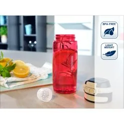 Leifheit 3263 Tritan Bottle Flip 550 ML Rood -Keukengerei Verkoop 102 1933 5 1