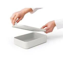 Brabantia Make & Take Lunchbox Groot Lichtgrijs 7 Brabantia Make & Take Lunchbox Groot Lichtgrijs -Keukengerei Verkoop 102 3121 3 1