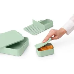 Brabantia Make & Take Bento Lunchbox Groot Jade Groen 10 Brabantia Make & Take Bento Lunchbox Groot Jade Groen -Keukengerei Verkoop 102 3527 5 1