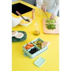 Brabantia Make & Take Bento Lunchbox Groot Jade Groen 11 Brabantia Make & Take Bento Lunchbox Groot Jade Groen -Keukengerei Verkoop 102 3527 6 1