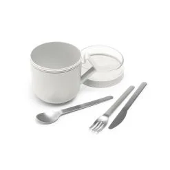 Brabantia Make En Take Soepbeker Lichtgrijs