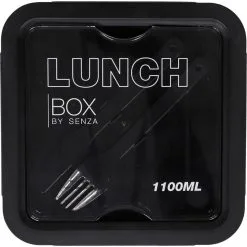 Senza Lunch Box 1100 Ml Tarwestro Zwart -Keukengerei Verkoop 102 4460 5 1