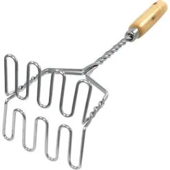 Aardappelstamper Houtgreep -Keukengerei Verkoop 102 5526 1