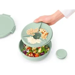 Brabantia Make En Take Salade Lunchkom 1,3 Liter Jade Groen 9 Brabantia Make En Take Salade Lunchkom 1,3 Liter Jade Groen -Keukengerei Verkoop 102 6382 4 1
