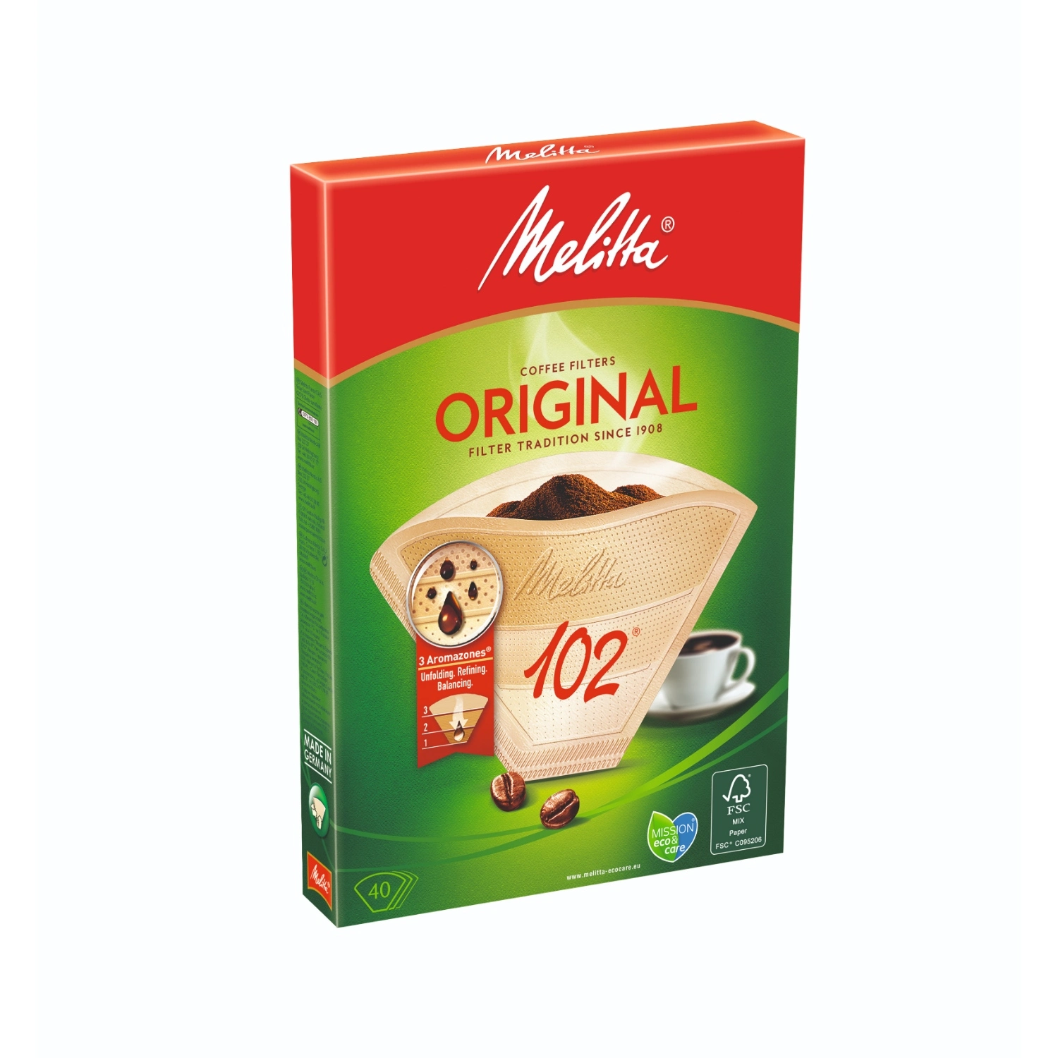 Melitta Filters 102/40 Bruin 1 Melitta Filters 102/40 Bruin