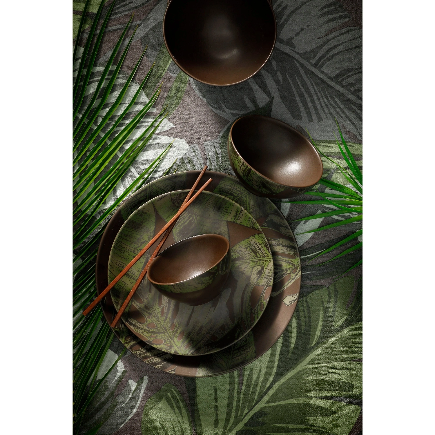 Bord 21 Cm Jungle Aurora 3 Bord 21 Cm Jungle Aurora - Afbeelding 3