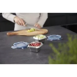 Tefal Masterseal RVS Vershouddoos Vierkant 0.2 L -Keukengerei Verkoop 104 0810 6 1