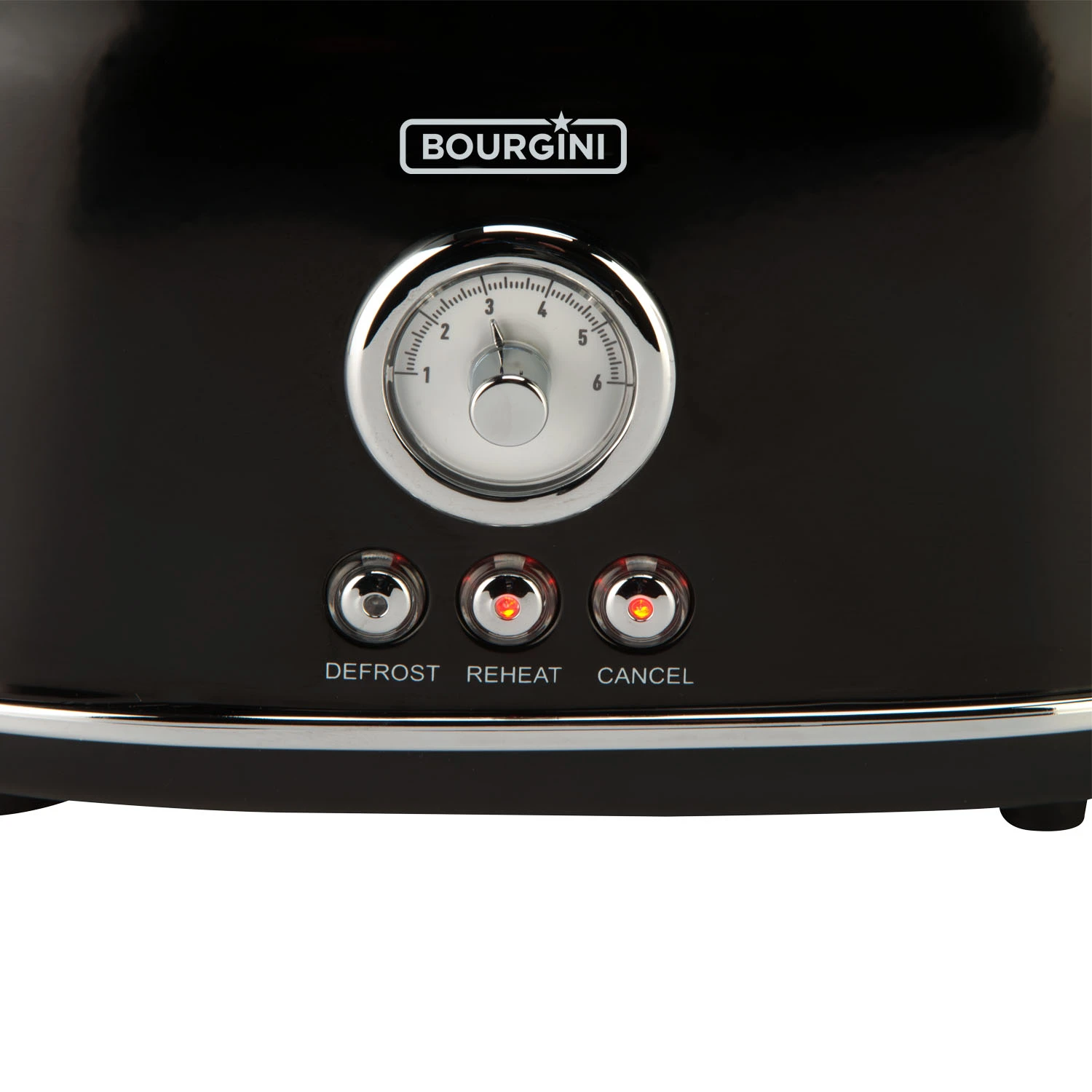 Bourgini Retro Toaster Black 3 Bourgini Retro Toaster Black - Afbeelding 3