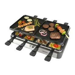 Bourgini Gourmette Raclette Grill 8-persoons