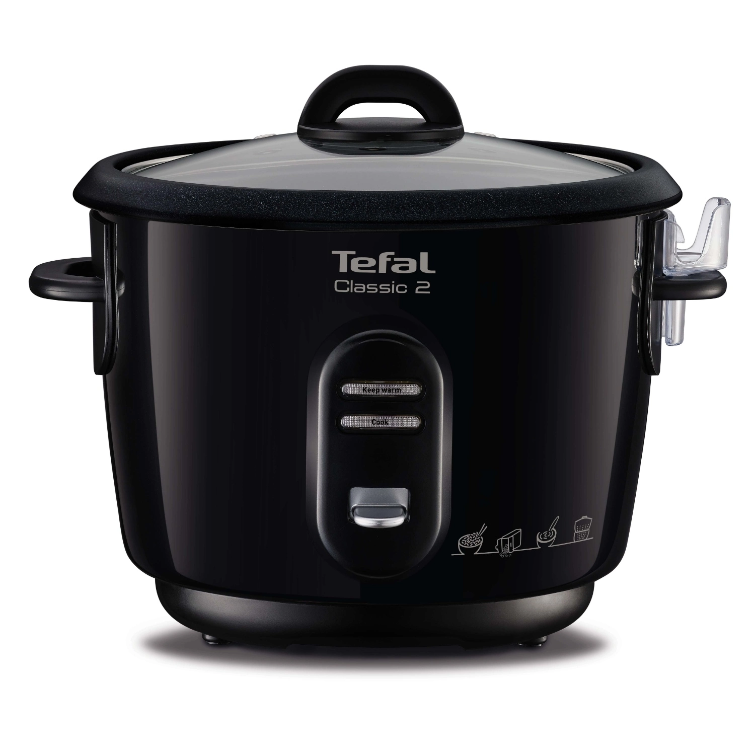 Tefal Rijstkoker Classic Zwart 6K 1 Tefal Rijstkoker Classic Zwart 6K