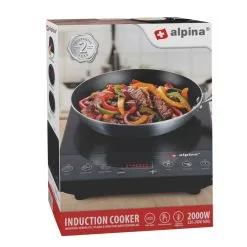 Alpina Inductiekookplaat Enkele Plaat -Keukengerei Verkoop 209 8286 1 1