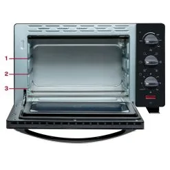 Inventum Oven OV207B 20 L 1380W Zwart -Keukengerei Verkoop 210 2270 6 1 1